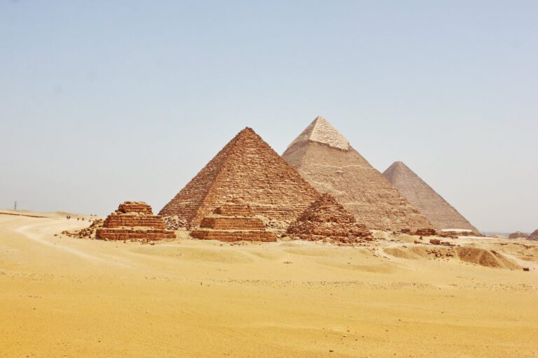 six pyramids of Giza