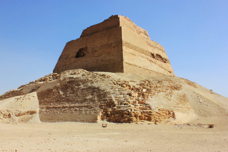meidum pyramid-lower egypt