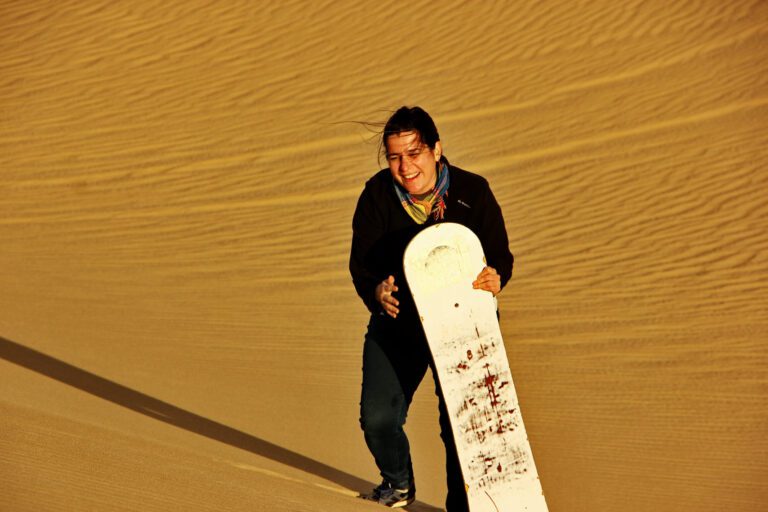 Sand sliding fayoum